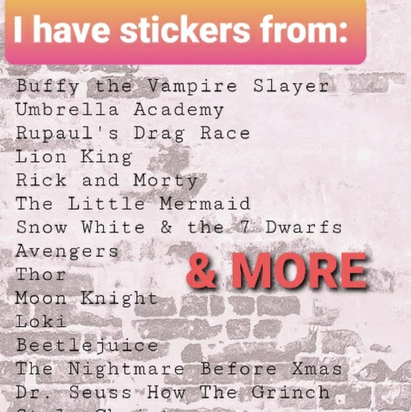 CORALINE Waterproof Sticker other mother and father - Picture 4 of 8